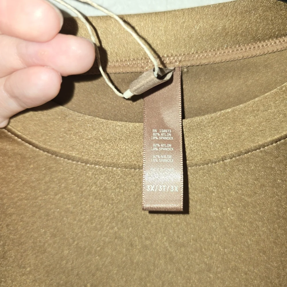 NWT Skims Shine Jersey T-Shirt Size 3x - Picture 4 of 5